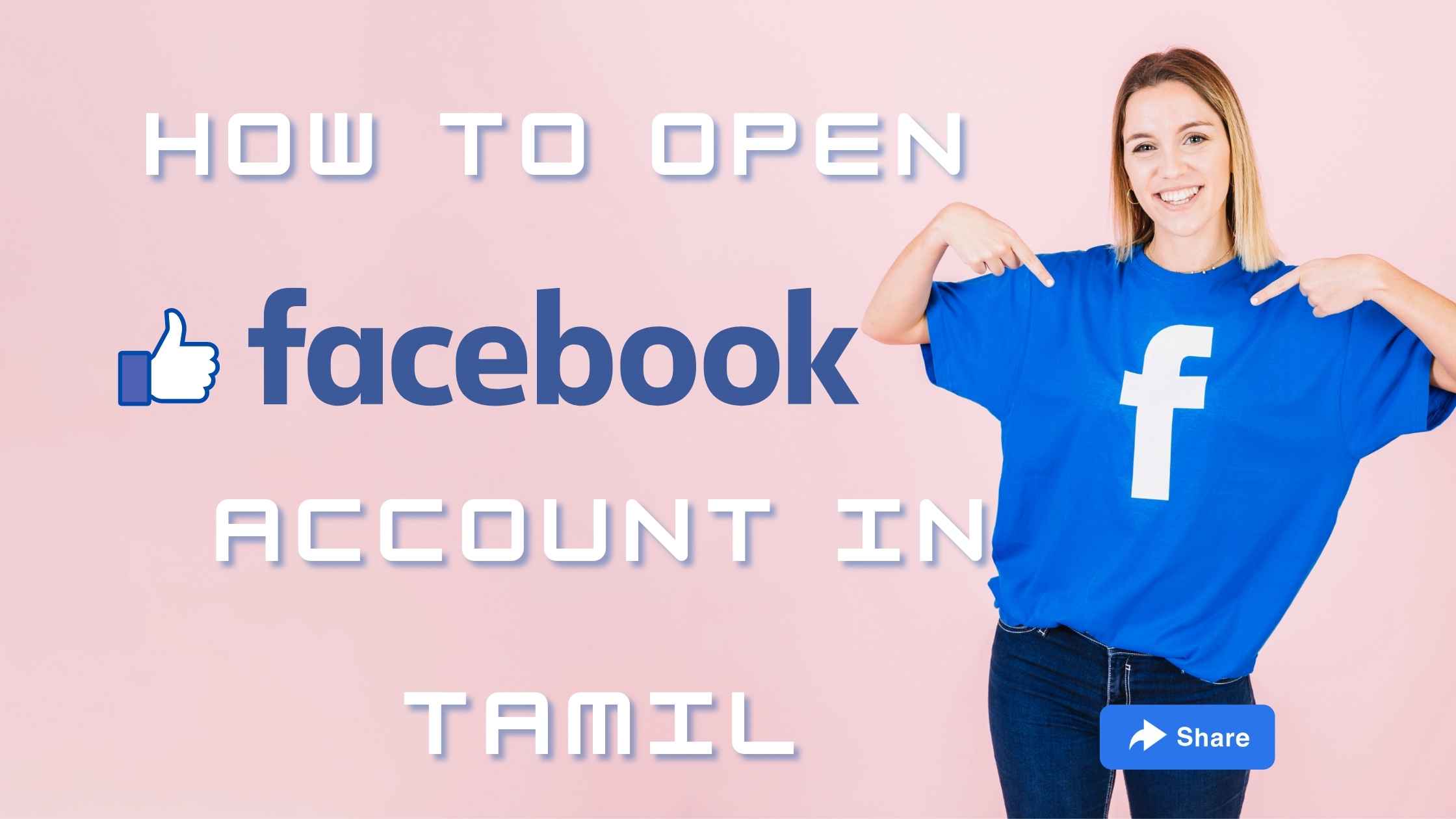 How To Open Account in Facebook in Tamil
